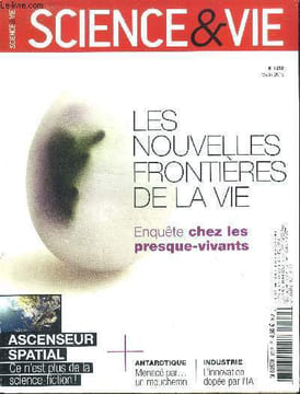 Science et vie N°1218- mars 2019- les nouvelles frontieres de la vie, enquete chez les presque vivants- ascenseur spatial, ce n'est plus de la science ...