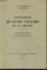 Catalogue des plantes vasculaires de la gironde - publie avec le concours de l'universite de bordeaux, de la ville de bordeaux, et du departement de ...