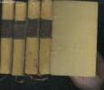 Oeuvres de J. B. Poquelin, de moliere- 4 volumes : tome 1 +2 +3 +5- tome 4 manquant- l'etourdi - le depit amoureux- les precieuses ridicules- ...
