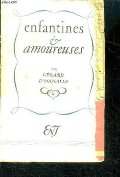 Enfantines et amoureuses. D'HOUVILLE Gérard