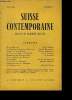 Suisse contemporaine - revue mensuelle - N°6 juin 1941- henri bergson, de bergson a louis de broglie, hymne de la liberte, le pays qui n'est a ...