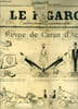 Le figaro supplement litteraire - samedi 5 janvier 1889 - N&deg;1, 15eme annee- revue de caran d'ache, un fait divers, concours figaro. COLLECTIF