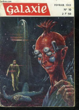 Galaxie N°10- fevrier 1965- le prince des etoiles par jack vance, le grand ancetre par floyd wallace, les dons du twerlik par jack sharkey, autodafe ...
