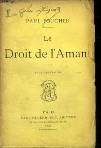 Le droit de l'amant - 2eme edition