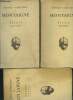 Essais - Oeuvres completes de montaigne - 3 volumes (incomplet) : livre premier, second volume + livre second, premier volume + livre troisieme, ...
