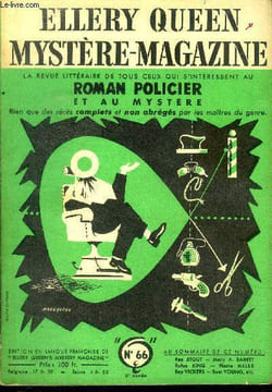Mystere magazine n°66 - juillet 1953 - precautions speciales par rufus king, dans un fauteuil par rex stout, un si beau crime par roy vickers, ...