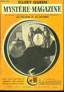Mystere magazine n°96 - janvier 1956 - meutre a manhattan par hugh pentecost, le dr. hyde detective par chesterton, quand sonne l'heure par ralph ...
