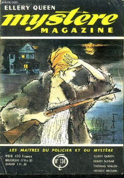 Mystere magazine n°134 - mars 1959 - la mort des souvenirs par lockridge, le doigt medical par ellery queen, double indice par agatha christie, le ...