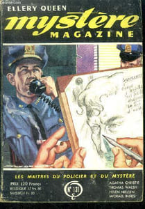 Mystere magazine n°131 - decembre 1958 - Lumière dans la nuit- L'homme dangereux- Enquête télégraphique- Disparition d'un savant- L'assassin hypnotisé- Faibles femmes- Le petit chat noir- le voyage avec la dame - les mysteres du chateau de chenunjour, ...
