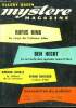 Mystere Magazine N°183- avril 1963- Le coup de l'oiseau bleu- Le miracle des quinze meurtriers- le défaut de la cuirasse- L'icône d'Elie- tueur en ...