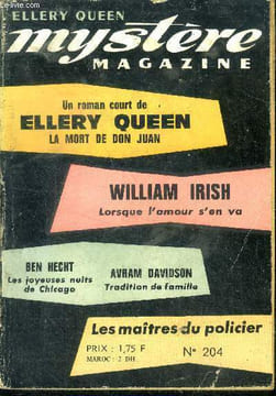Mystere Magazine N°204 - janvier 1965- La mort de Don Juan- Lorsque l'amour s'en va- Les joyeuses nuits de Chicago- Tradition de famille- une lecon un ...