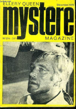 "Mystere magazine N°274 - decembre 1970 - La nature des choses- Une petite goutte de sang- Petites annonces- Le vol du buttin du "" Coco""- On ne joue ...