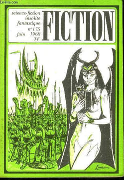 Fiction N°175 - juin 1968 - je vois un homme assis dans un fauteuil et le fauteuil lui mord la jambe par robert sheckley et harlan ellison, de l'autre ...