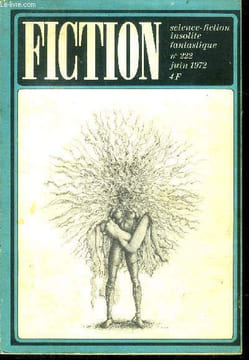 Fiction N°222 - juin 1972 - le maitre des ombres (3) par roger zelazny, le dieu qui vient avec le vent par francis carsac, l'ame soeur par charles ...