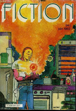 Fiction N°341 - juin 1983 - vent garou par michael reaves, tout a la main par andrevon, branchez vous sur cable par pat cadigan, a s'en mordre les ...