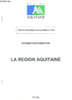 Dossier d'information : la region aquitaine - juin 1998 - l'histoire de l'aquitaine, pourquoi la region, qui decide, qui fait executer les decisions, ...