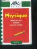 ABC du Bac - physique, rappels de cours, methodes, exercices corriges - premiere S. Le pennec l., tomasino a.