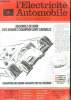 L'electricite automobile N°501-502 - aout septembre 1981 - jeager equipements electroniques et aides a la conduite, solex mesureur de consommation, ...