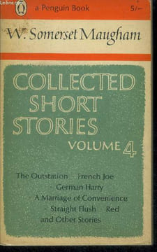 Collected short stories volume 4 - N°1874 - the outstation - french joe - german harry- a marriage of convenience - straight flush- red and other ...