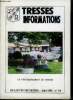 Tresses informations N°64, juin 1992- fleurissement du bourg, office socio culturel, informations culturelles, conseil municipal des jeunes, la ...