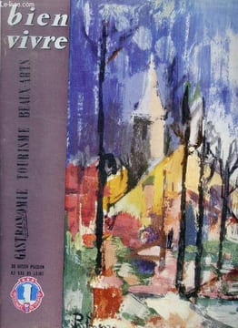 Bien vivre N°28, decembre 1959- du bassin parisien au val de loire, la Iere region, carte des richesses touristiques par sibia, promenade a travers le ...
