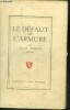 Le defaut de l'armure - roman. DURBAN Alain