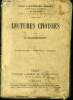 Lectures choisies - cours moyen, certificat d'etudes - cours d'enseignement primaire, sous la direction de A. Aulard. Duchatenet A.