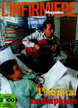 L'infirmiere magazine N°163 septembre 2001- 35 heures: avancee sociale ou poudriere?- informatique: l'infirmiere n'a plus peur des souris- l'hopital ...