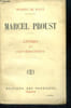Marcel Proust, Lettres et conversations. DE BILLY robert
