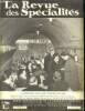 La revue des specialites, N°5, mai 1936, 16e annee - revue documentaire de la pharmacie moderne- savants d'hier: ampere createur de l'electro ...