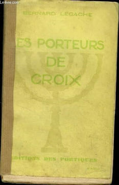 Les porteurs de croix - palestine 1929. LECACHE Bernard