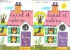 Daniel et valerie - 2 volumes : livret N°1 + livret N°2 - lisons, methode mixte de lecture. HOUBLAIN L;, VINCENT R.