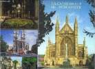 "La cathedrale de winchester - cathedrale de la sainte trinite, st pierre, st paul et st swithun + 4 cartes postales + brochure ""pride of ...
