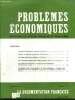 La documentation francaise N°1373, 22 mai 1974, hebdomadaire - Problemes economiques selection de textes francais et etrangers- l'inflation, la ...