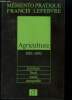 Memento pratique agriculture 1992-1993. Juridique. social.fiscal. comptable. Lefebvre Francis