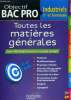 Objectif bac pro industriels 1re et terminale. Toutes les matières générales. Collectif