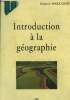 Introduction à la géographie. Marconis Robert