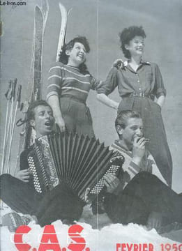 C.A.S. CCE- fevrier 1950- au revoir adrien jacques: lettre de alfred pose, leur grand amour par pierre litaudiere, la nuit et le jour ou le poete ...