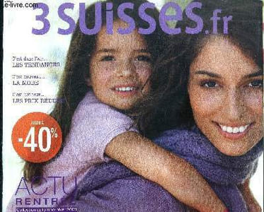 3 Suisses Catalogue Actu rentrée Collection Automne Hiver 2008