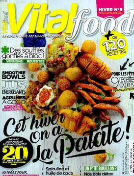Vitalfood Hiver N°09 cet hiver on a la patate Sommaire: cet hiver on a la patate; Spiruline et huile de coco sont dans un bateau; Nos bols détox ...