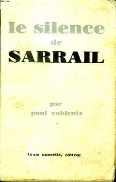 Le silence de Sarail. Coblentz Paul
