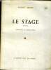 Le stage. Melin Robert