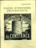 Pages d'histoire protestante Les prisonniers de la Tour de Constance 2è édition. Bastide Samuel