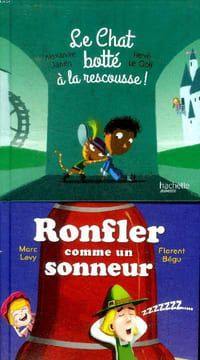 Lot de 6 volumes: Le chat botté à la rescousse; Ronfler comme un sonneur; Heureux comme un roi; Le loup la chèvre et le chevreau; Gare à l'ogresse, ...