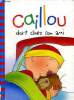 Caillou dort chez son ami. Nadeau Nicole