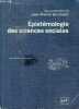 Epistémologie des sciences sociales Collection Quadrige manuels. Berthelot Jean-Michel