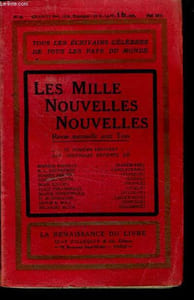 Mille Nouvelles nouvelles.Chinoiserie-markheim-Le Chambellan-Les pigeons-L'Ours à lunettes-Limons de Sicile-Ma petite tante-La confession d'un ami-Erik le fou-Un dimanche à la maison.