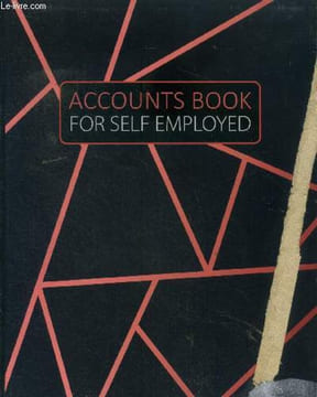 Accounts book for self employed. Collectif