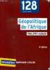 Géopolitique de l'Afrique 4è édition. Hugon Philippe