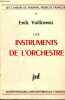 Les instruments de l'orchestre Collection les cahiers du journal musical français N°4. Vuillermoz Emile